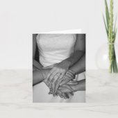 Die Braut Karte (Vorderseite)