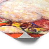 Die Braut mit Schleier und Kranz von Klimt schmück Poster (Ecke)