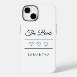 Die Braut Personalisiertes Hochzeitsdesign  Case-Mate iPhone 14 Hülle