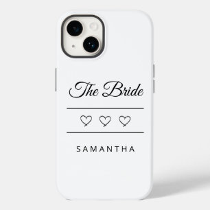 Die Braut Personalisiertes Hochzeitsdesign Case-Mate iPhone 14 Hülle