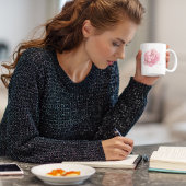 Die Braut Pfingstrose  Kaffeetasse