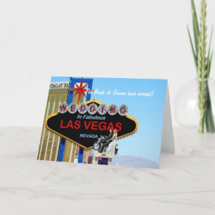 Die Braut u. der Bräutigam sind angekommen! Karte