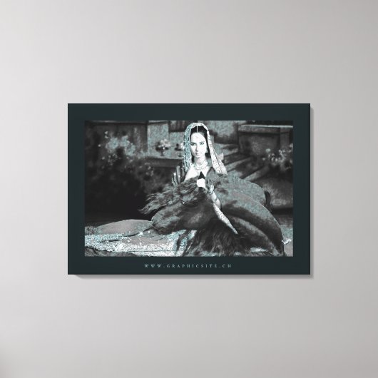 Die Braut - überzogene Leinwand (Vorderseite)