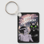 Die Braut von Frankencat Schlüsselanhänger (Vorderseite)