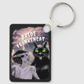 Die Braut von Frankencat Schlüsselanhänger (Rückseite)