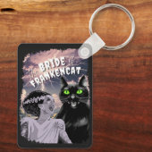 Die Braut von Frankencat Schlüsselanhänger (Rückseite)