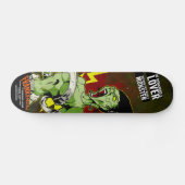 Die Braut von Frankenstein Skateboard (Horizontal)
