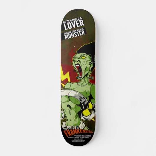 Die Braut von Frankenstein Skateboard (Vorderseite)