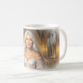 Die Braut wartet Kathedrale Grace Tasse (VorderseiteRechts)