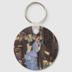 Die Brautjungfer (auch Die Reisende) von James Tis Schlüsselanhänger