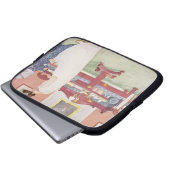 Die Brautjungfer, Kneipe. in "Lasst Licht Hinin" Laptopschutzhülle (Vorne Knopf)