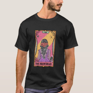 Die Brautjungfer Tarotkarte Vintage Braut Babe Jun T-Shirt