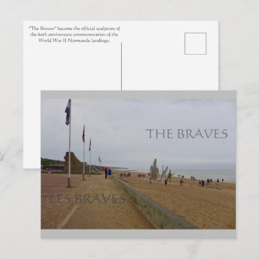 Die Braves Postkarte (Vorne/Hinten)