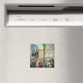 Die Brazen Schlange aus einer Bibel, gedruckt von Magnet (In Situ (Geschirrspüler))