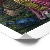 Die Brazen Schlange aus einer Bibel, gedruckt von  Poster (Ecke)