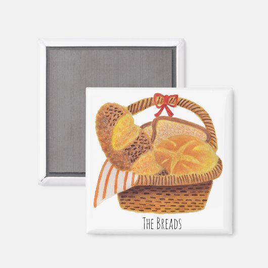 Die Breads Magnet (Vorderseite/Rückseite)