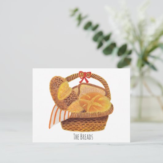 Die Breads Postkarte (Stehend Vorderseite)