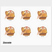 Die Breads Runder Aufkleber (Blatt)