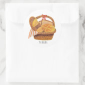 Die Breads Runder Aufkleber (Tasche)