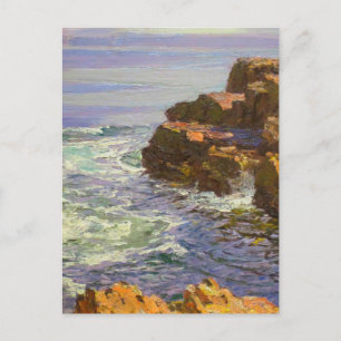 Die brechende Welle von Edward Henry Potthast  Postkarte
