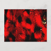 Die brennende menschliche Postkarte (Vorderseite)