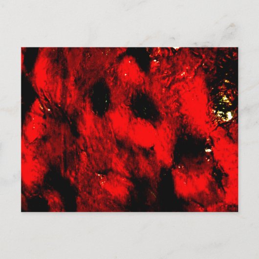 Die brennende menschliche Postkarte (Vorderseite)