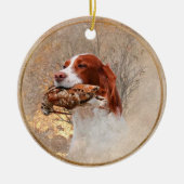 Die Bretagne Keramik Ornament (Vorne)