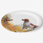 Die Bretagne Pappteller (Schrägansicht)