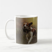 Die Bretagne spaniel Keramik Tile Beverage Coas Kaffeetasse (Links)