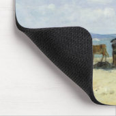 Die bretonischen Ehefrauen der Fischer, 1870-73 Mousepad (Ecke)