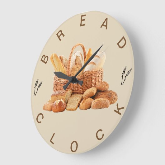 Die Brettmauer-Uhr Große Wanduhr (Winkel)