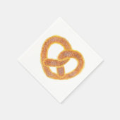 Die Bretzel Serviette (Ecke)