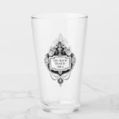 Die Brew, die wahr Pub Pint Glas (Vorderseite)