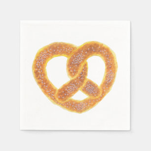 Die Brezel Serviette