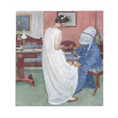 Die Bridesmaid 1910 Notizblock (Vorderseite)