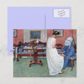 Die Bridesmaid 1910 Postkarte (Vorne/Hinten)