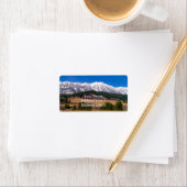 Die Bridger Mountain Range Address Labels Adressaufkleber (Insitu)