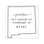 Die Briefmarke der neuen mexikanischen Rücksendead Permastempel (Design)