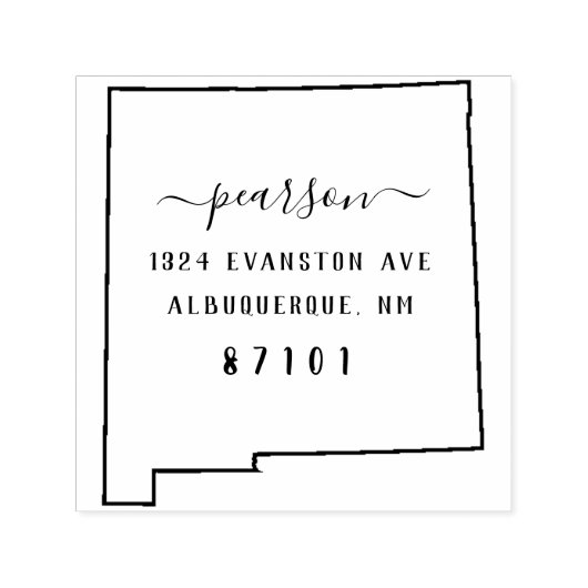 Die Briefmarke der neuen mexikanischen Rücksendead Permastempel (Design)