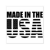 Die Briefmarke "Made in USA" Permastempel (Design)