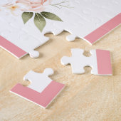 Die Brille muss Hübsch bleiben, rosa und bläserfar Puzzle (Seite)