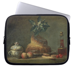 Die Brioche oder der Nachtisch, 1763 (Öl auf Laptopschutzhülle