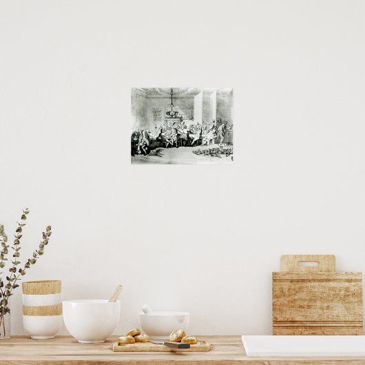 Die Briten, 1801 Poster (Küche)