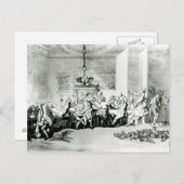 Die Briten, 1801 Postkarte (Vorne/Hinten)