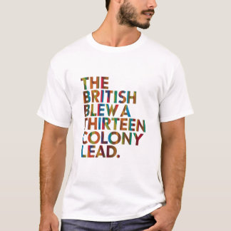 Die Briten brachten ein dreizehnköpfiges Lead T-Shirt