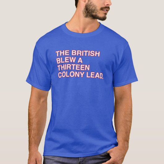 Die Briten brachten ein drittes Kolonienrad T-Shirt (Vorderseite)
