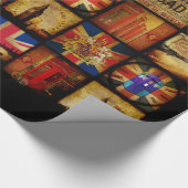 Die Briten sind kommendes Packpapier (Ecke)