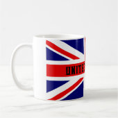Die britische Flagge Großbritannien Kaffeetasse (Links)