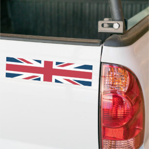 Die britische Flagge Union Jack Autoaufkleber