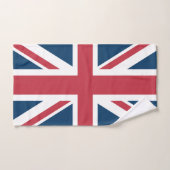 Die britische Flagge Union Jack Badhandtuch Set (Handtuch)